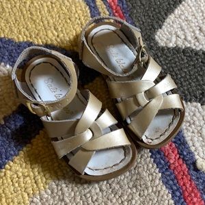 Gold Salt Water Sandals